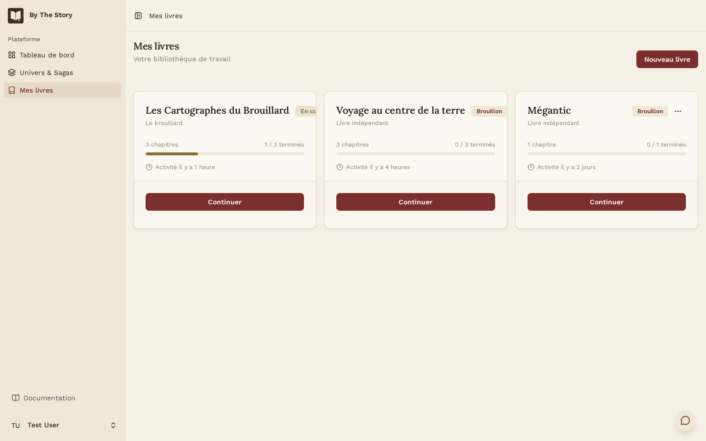 Bibliothèque de livres